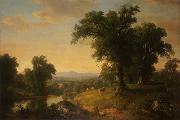 Asher Brown Durand A Pastoral Scene oil painting reproduction